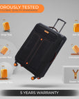 HRX Overdrive Spinner Trolley- Soft Body Luggage