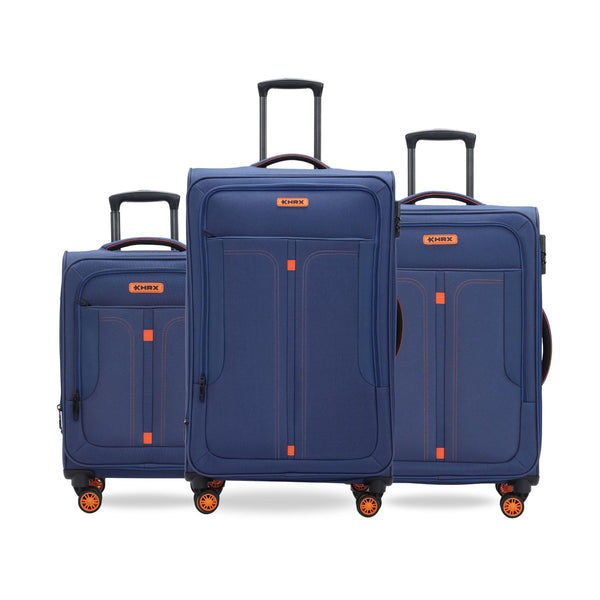 HRX Overdrive Spinner Trolley- Soft Body Luggage