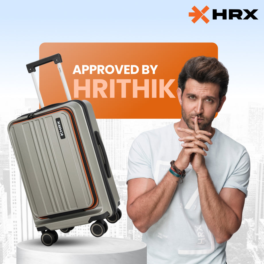 HRX Force Urban 2.0 Trolley with Laptop Compartment