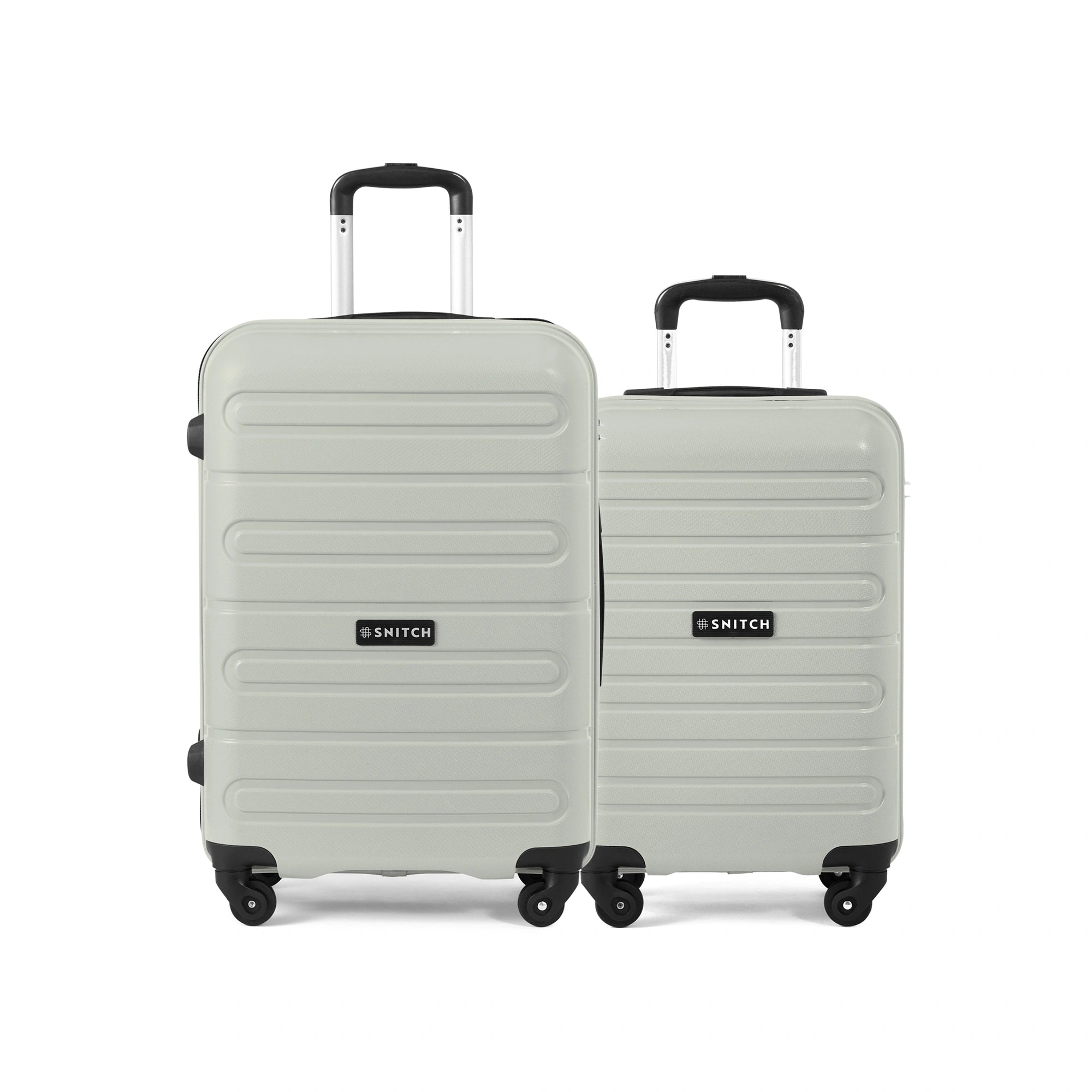 Snitch Loop Polypropylene Set of 2 Trolley (4 Wheels) - Grey