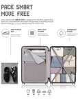 Snitch Vito Polycarbonate Cabin Trolley (58.5 cm | 8 Wheels)