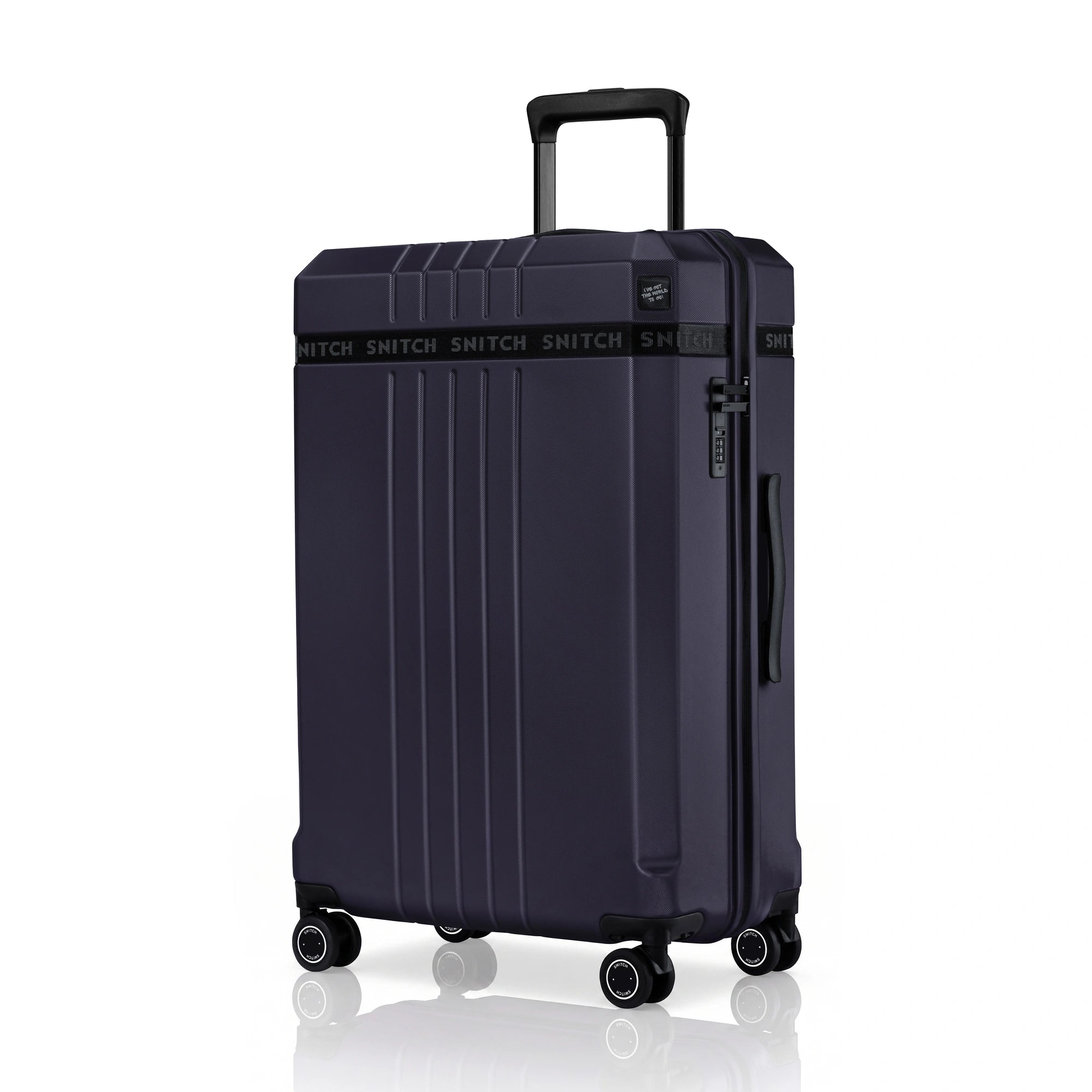 Snitch Vito Polycarbonate Large Check-in Trolley (77.5 cm | 8 Wheels)