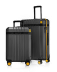 Snitch Vito Polycarbonate Set of 2 Trolley (58.5 cm | 67.5 cm | 8 Wheels)