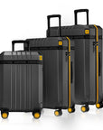 Snitch Vito Polycarbonate Set of 3 Trolley (58.5 cm | 67.5 cm | 77.5 cm | 8 Wheels)