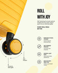 Snitch - Zoom - Set of 2 (56cm | 66cm) - 8 Wheels - Polypropylene