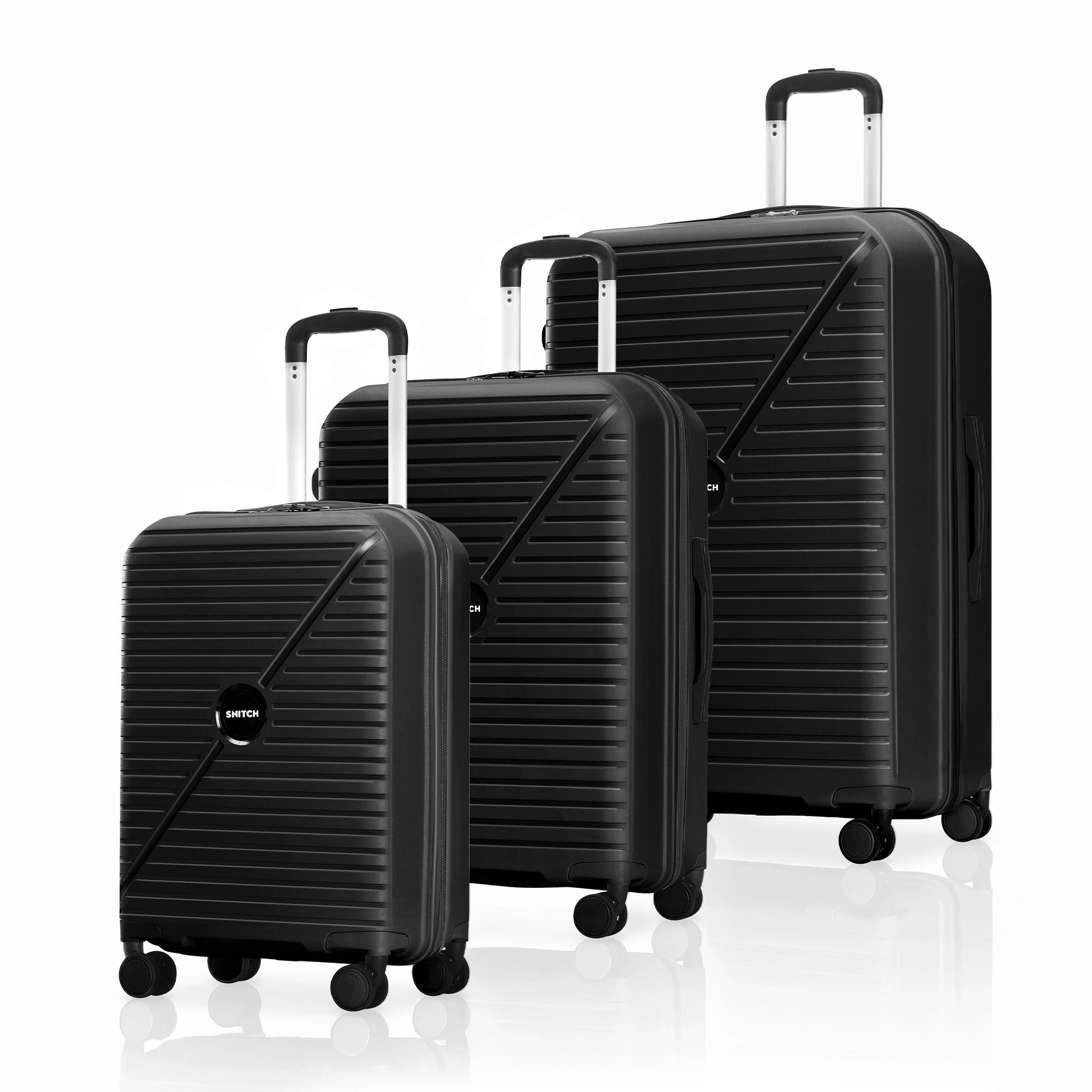 Snitch - Zoom - Set of 3 (56cm | 66cm | 76cm) - 8 Wheels - Polypropylene