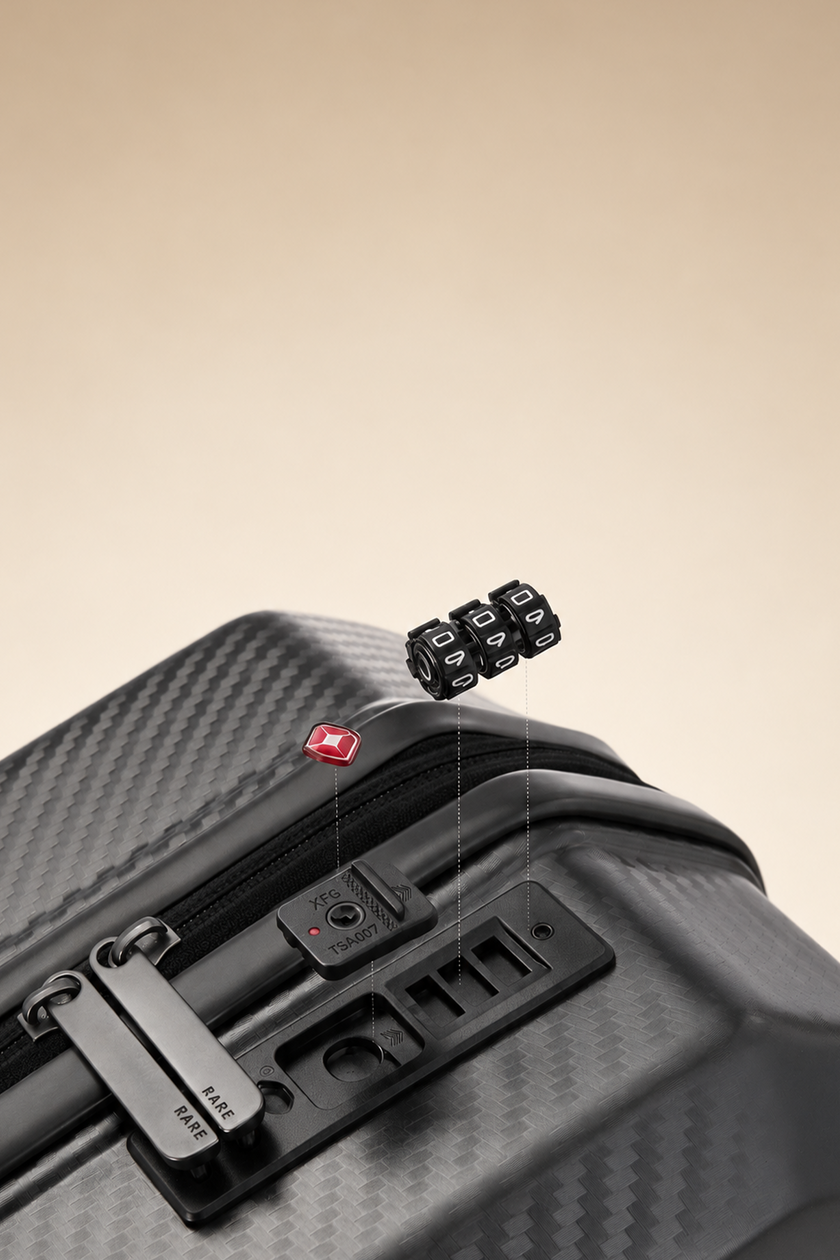 TSA-approved combination lock icon