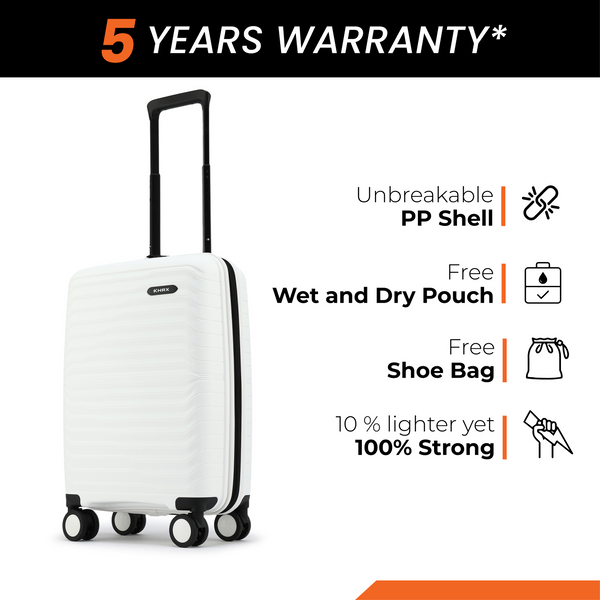 HRX by Hrithik Roshan Small Cabin Suitcase (56 cm) 8 Wheels - Kyoto