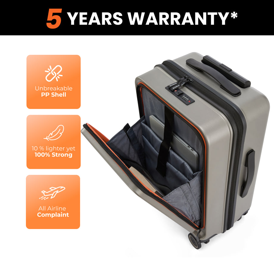 HRX Force Urban 2.0 Trolley with Laptop Compartment