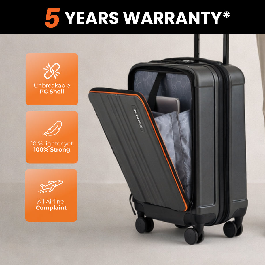 HRX Force Urban 2.0 Trolley with Laptop Compartment