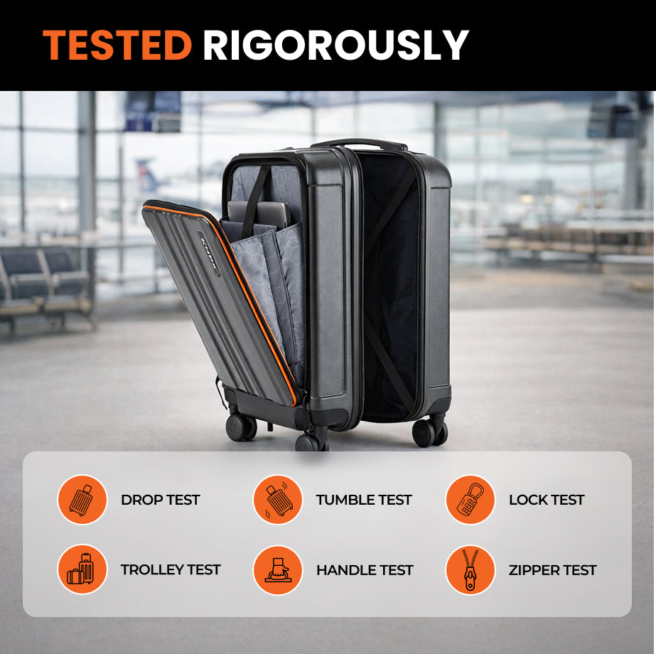 HRX Transit Trolley with Laptop Compartment