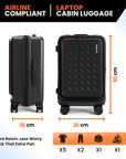 HRX Transit Trolley with Laptop Compartment