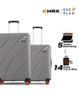 HRX by Hrithik Roshan Hard Body Set of 2 Luggage 8 Wheels - Madrid