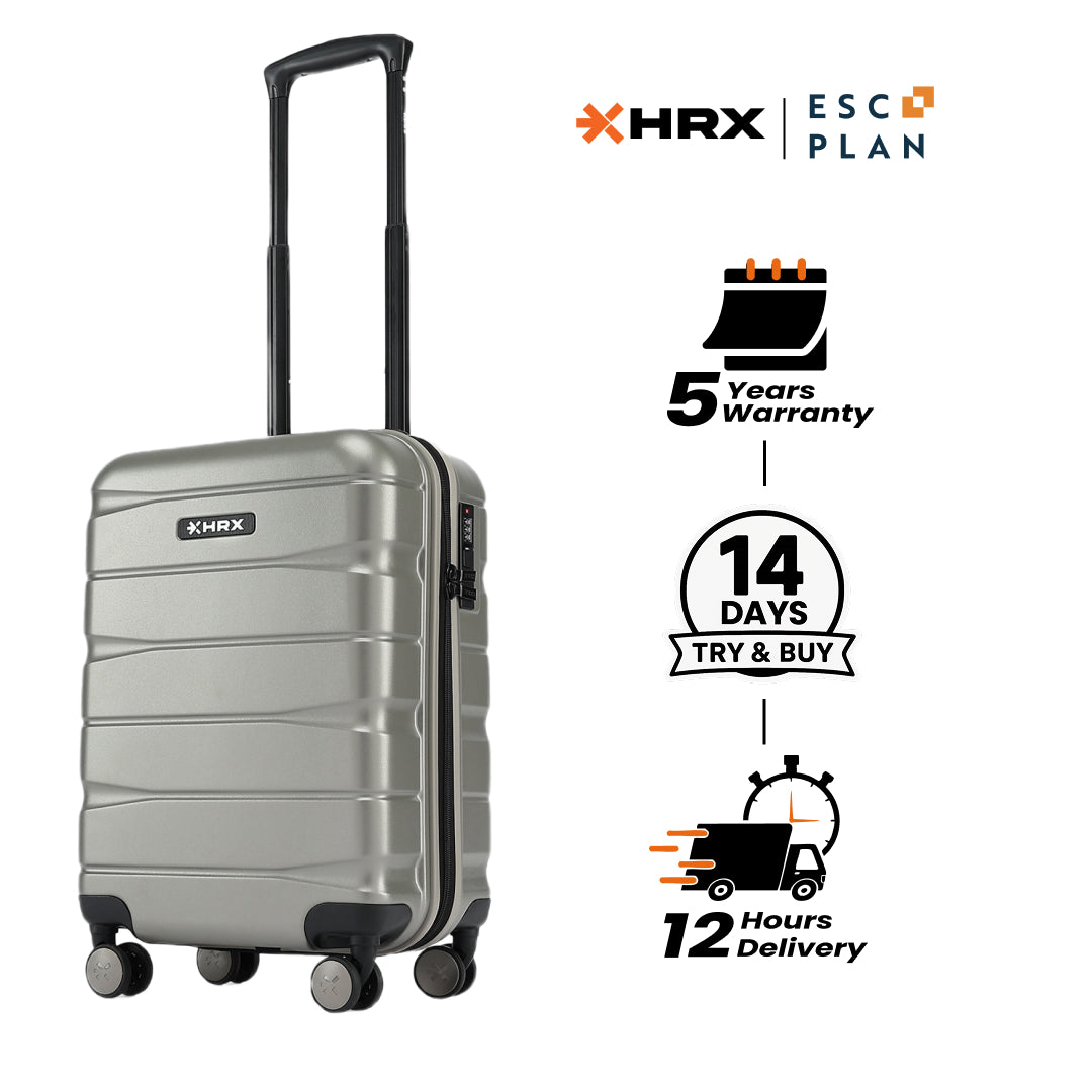 HRX by Hrithik Roshan  Small Cabin Suitcase (56 cm) 8 Wheels - Brute
