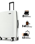 HRX by Hrithik Roshan  Large Check-in Suitcase (75 cm) 8 Wheels - Kyoto