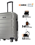 HRX by Hrithik Roshan Medium Check-in Suitcase (65 cm) 8 Wheels - Brute