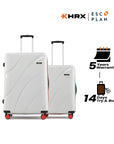 HRX by Hrithik Roshan Hard Body Set of 2 Luggage 8 Wheels - Madrid