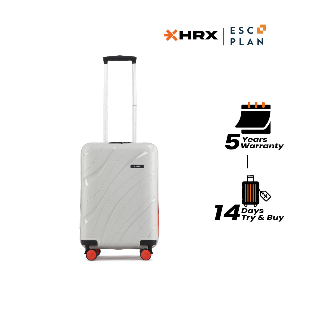 HRX by Hrithik Roshan Small Cabin Suitcase (56 cm) 8 Wheels - Madrid