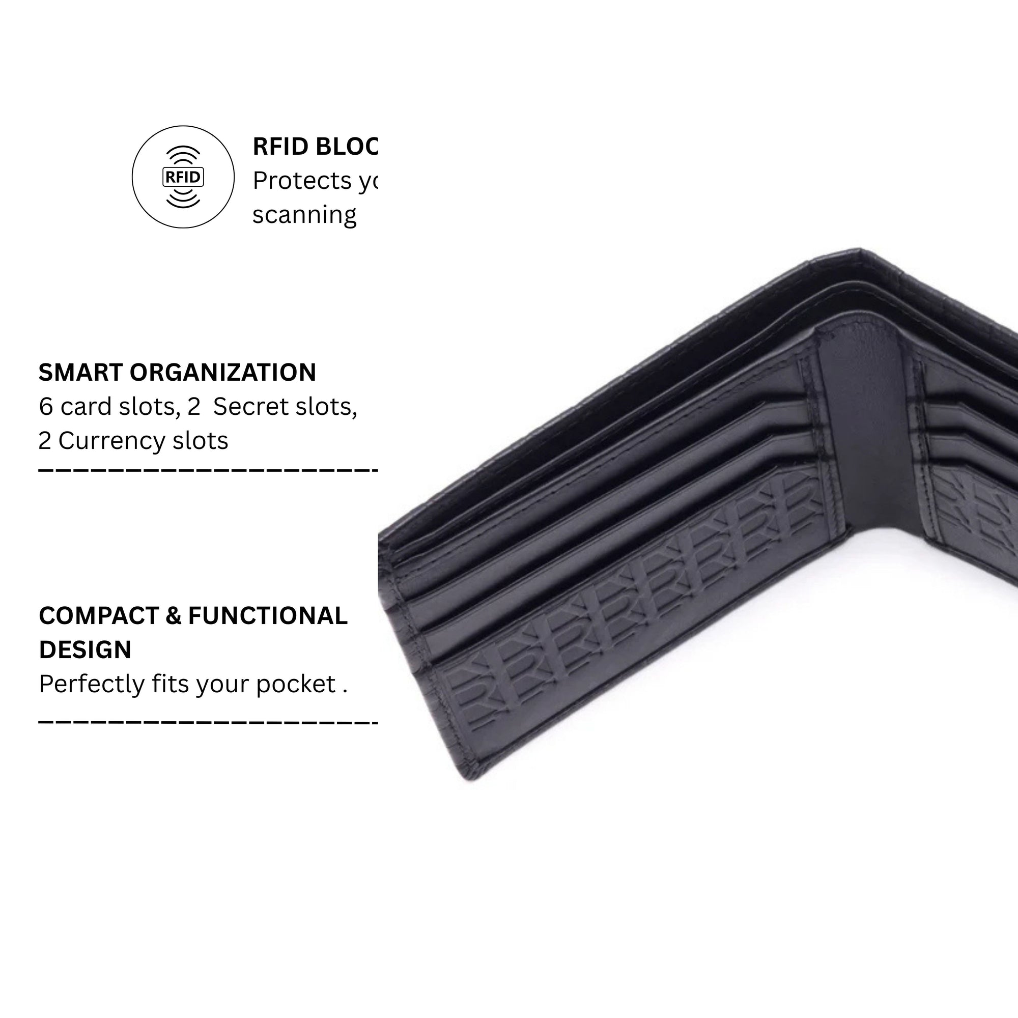 Rare Rabbit Cali (Leather) Wallet-Bi-Fold (Cc)