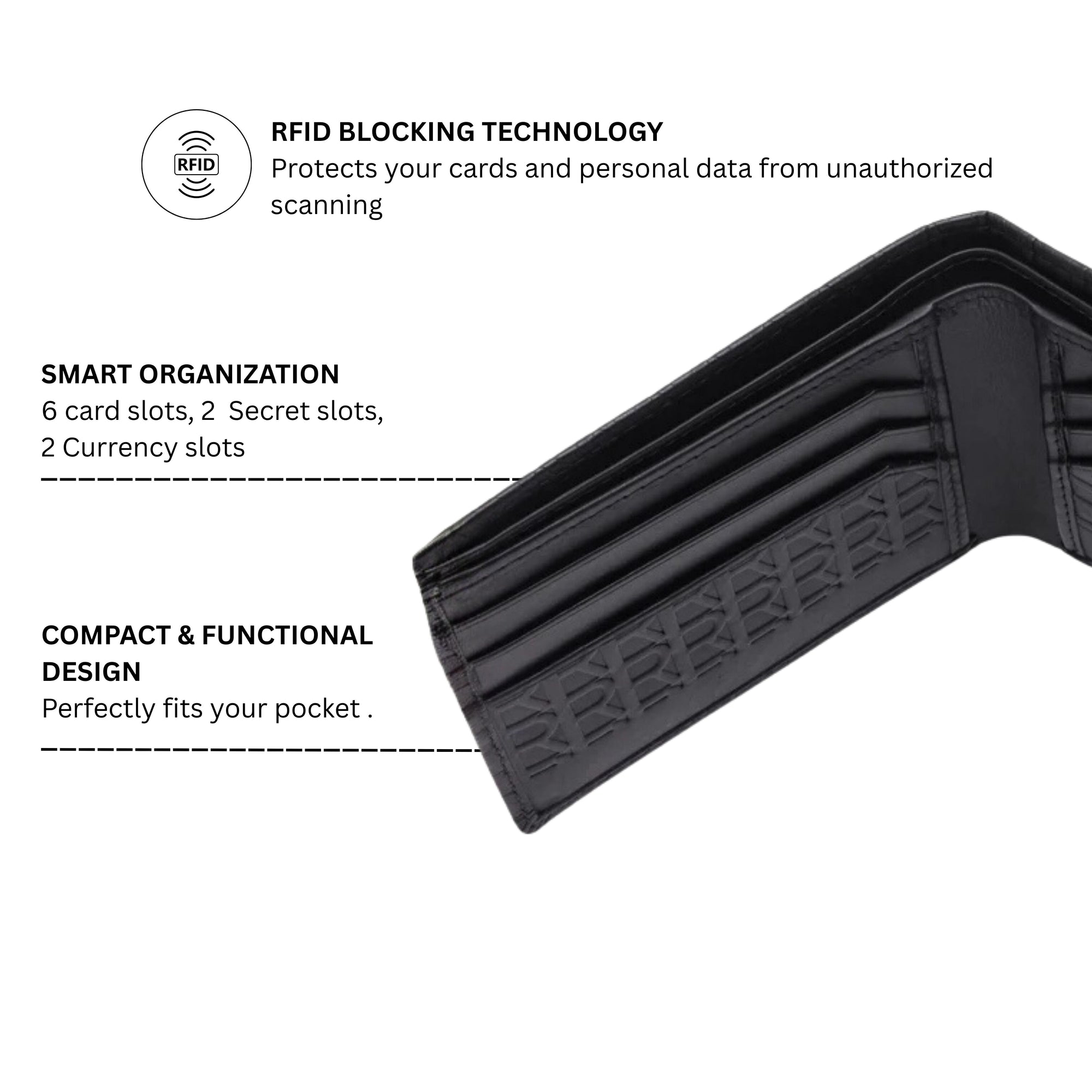 Rare Rabbit Cali (Leather) Wallet-Bi-Fold (Cc)