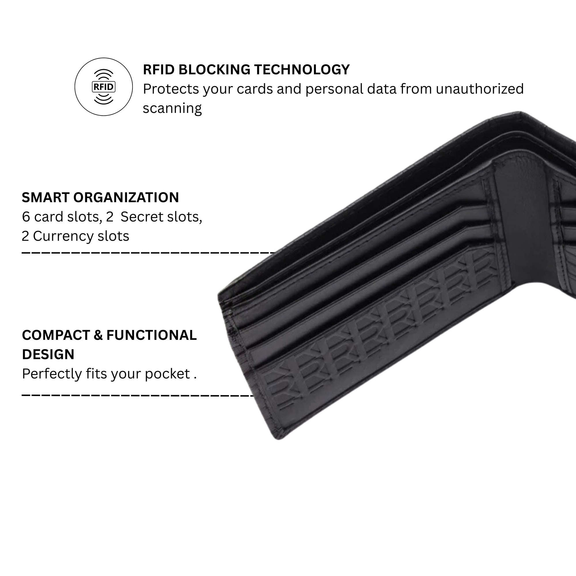 Rare Rabbit Cali (Leather) Wallet-Bi-Fold (Cc)