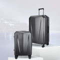 RARE RABBIT Gallardo hard-shell trolley suitcase, dark gray, upright with rolling wheels