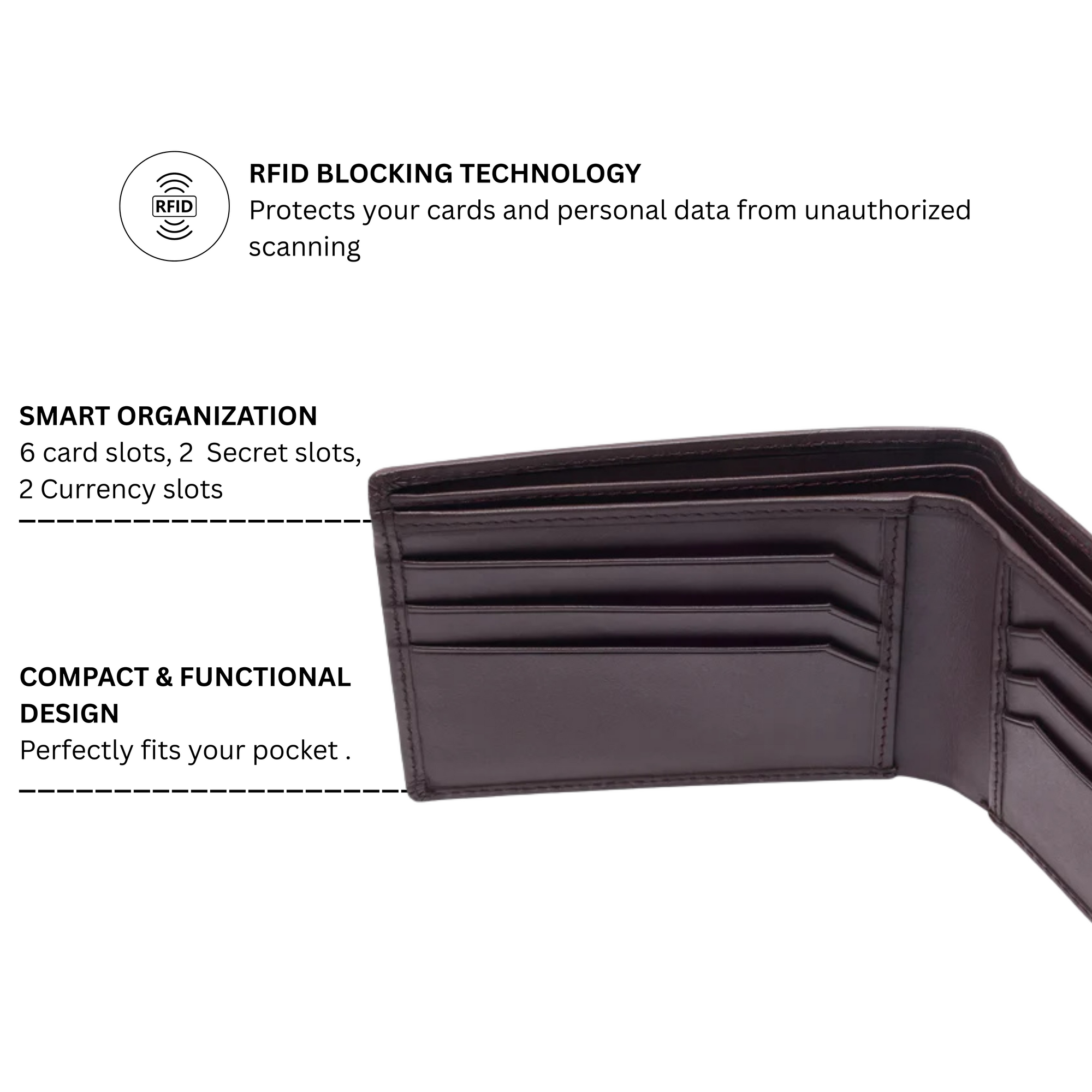 Rare Rabbit Rhon (Leather) Wallet-Bi-Fold (Cc)