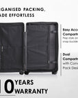 RARE RABBIT Tony Trolley – Hard Shell Polycarbonate Luggage
