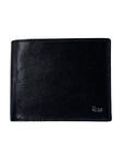 Rare rabbit' Corp 2 (Leather) Wallet-Bi-Fold (Cc)-Black