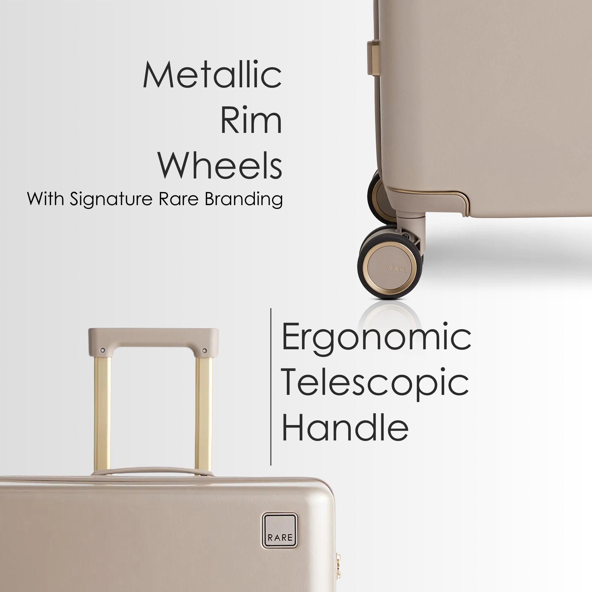 RARE RABBIT Tony Trolley – Hard Shell Polycarbonate Luggage