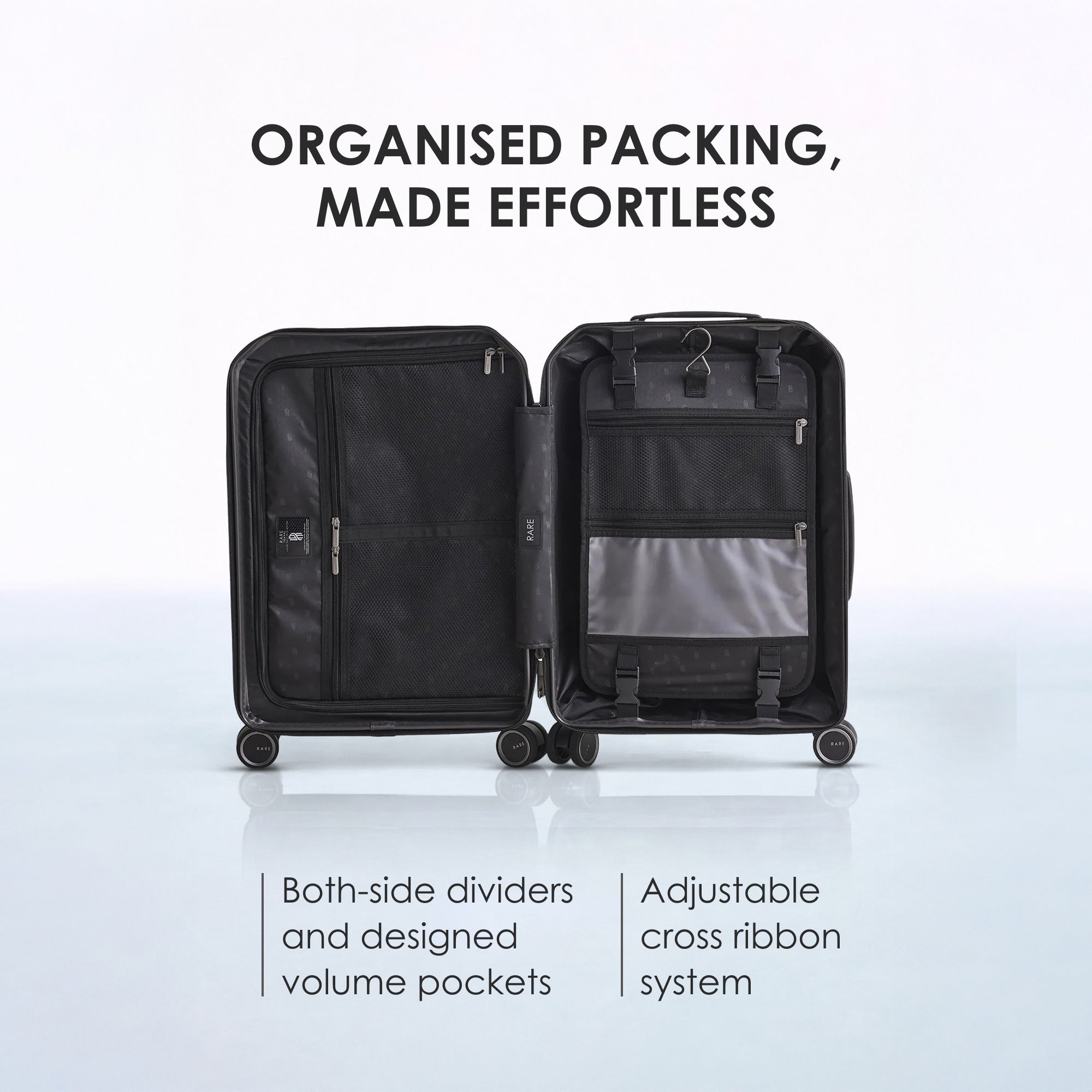 RARE RABBIT Tony Trolley – Hard Shell Polycarbonate Luggage