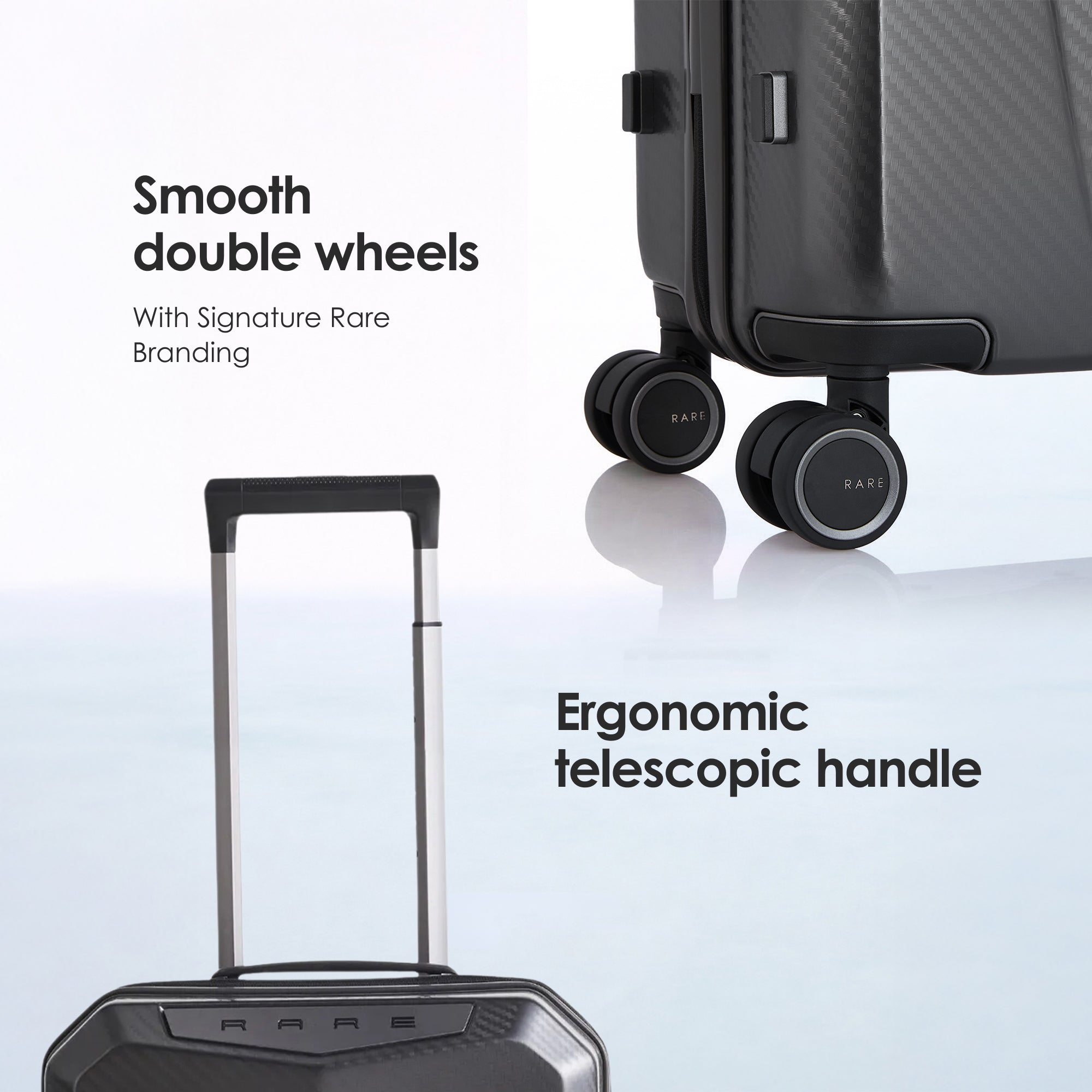 RARE RABBIT Gallardo Trolley – Hard Shell Polycarbonate Luggage