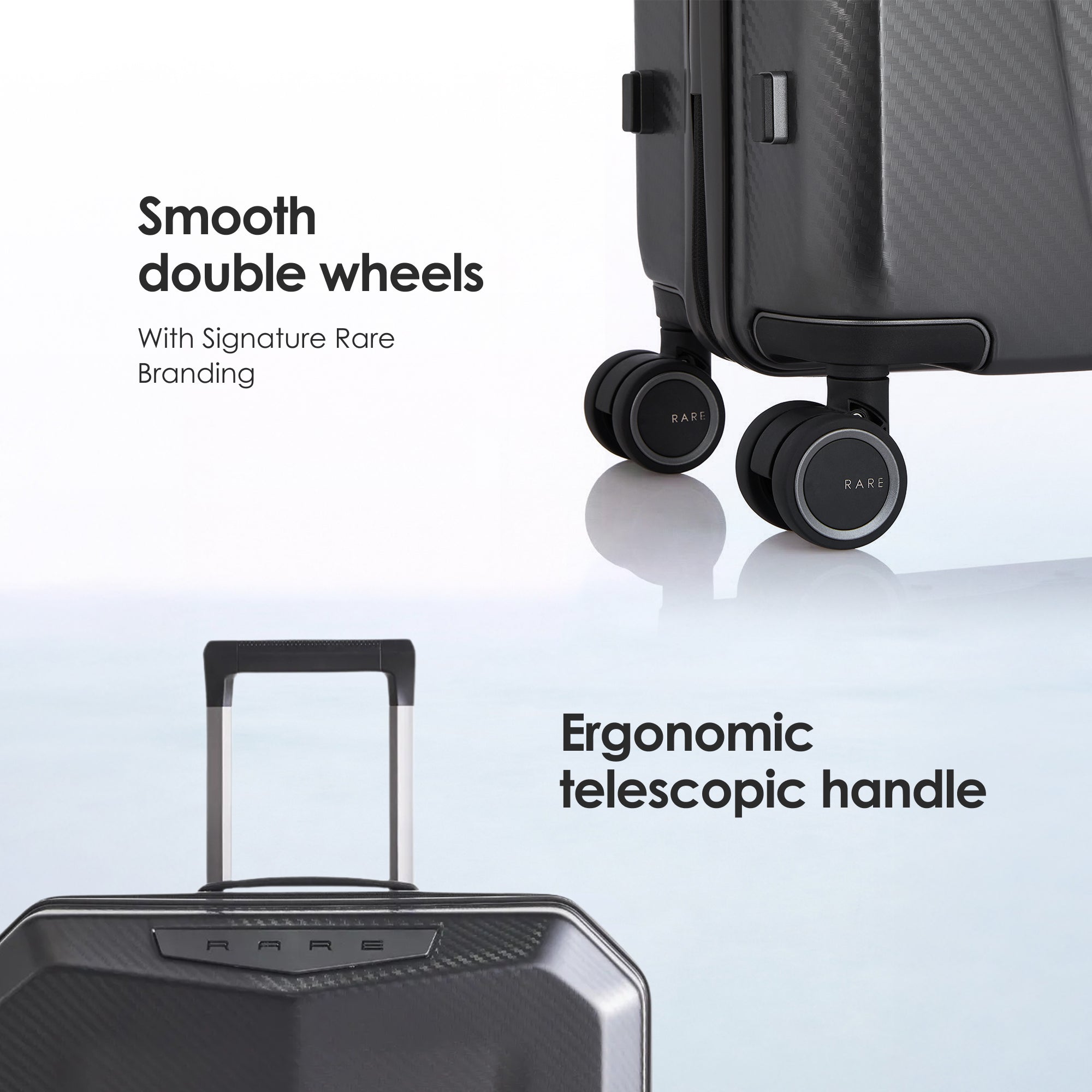 RARE RABBIT Gallardo Trolley – Hard Shell Polycarbonate Luggage