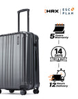 HRX by Hrithik Roshan Medium Check-in Suitcase (65 cm) 8 Wheels - Force