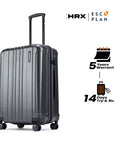 HRX by Hrithik Roshan Medium Check-in Suitcase (65 cm) 8 Wheels - Force