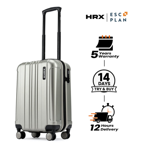 HRX by Hrithik Roshan Small Cabin Suitcase (56 cm) 8 Wheels - Force