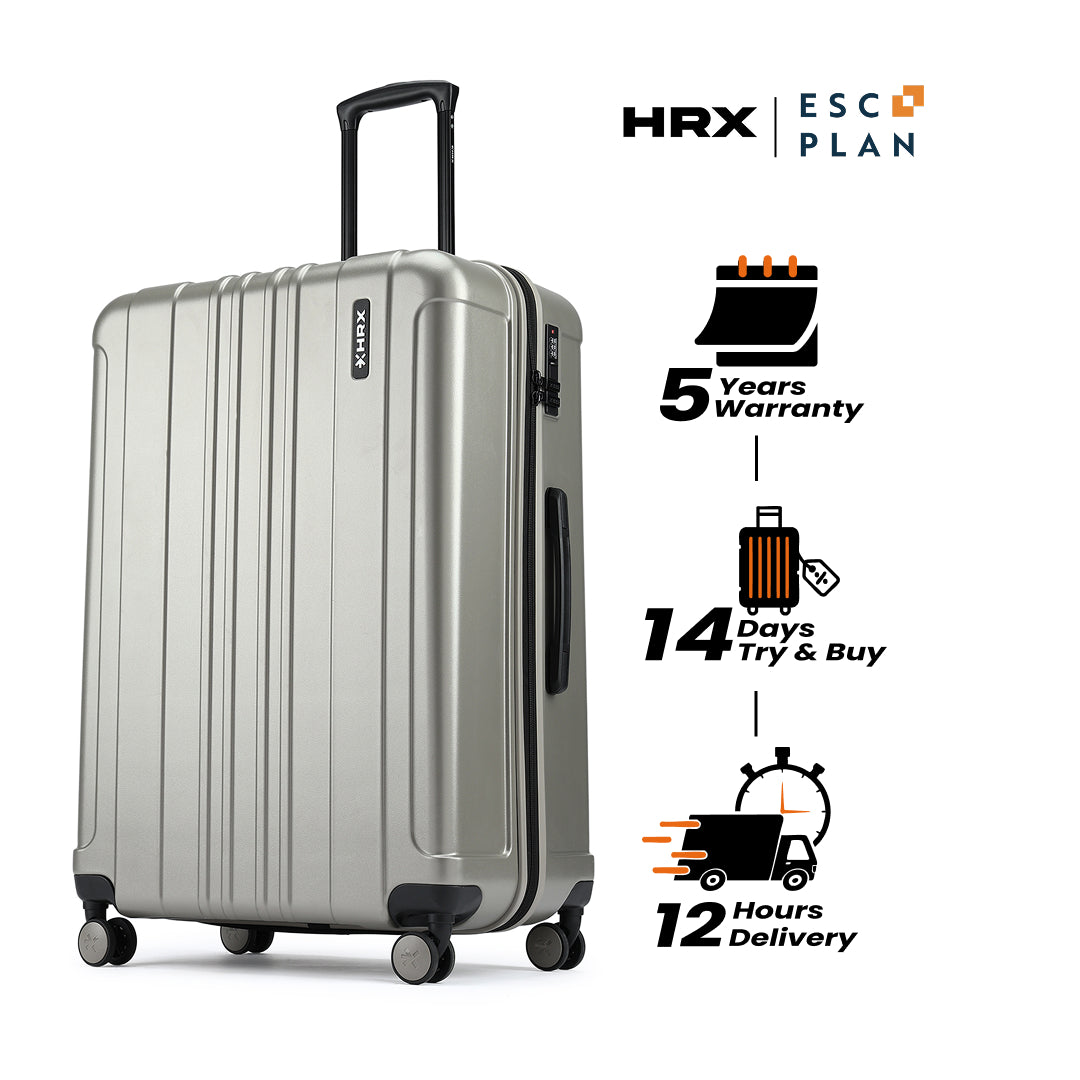 HRX by Hrithik Roshan Large Check-in Suitcase (75 cm) 8 Wheels - Force