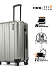 HRX by Hrithik Roshan Medium Check-in Suitcase (65 cm) 8 Wheels - Force