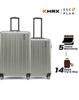 HRX by Hrithik Roshan Hard Body Set of 2 Luggage 8 Wheels - Force