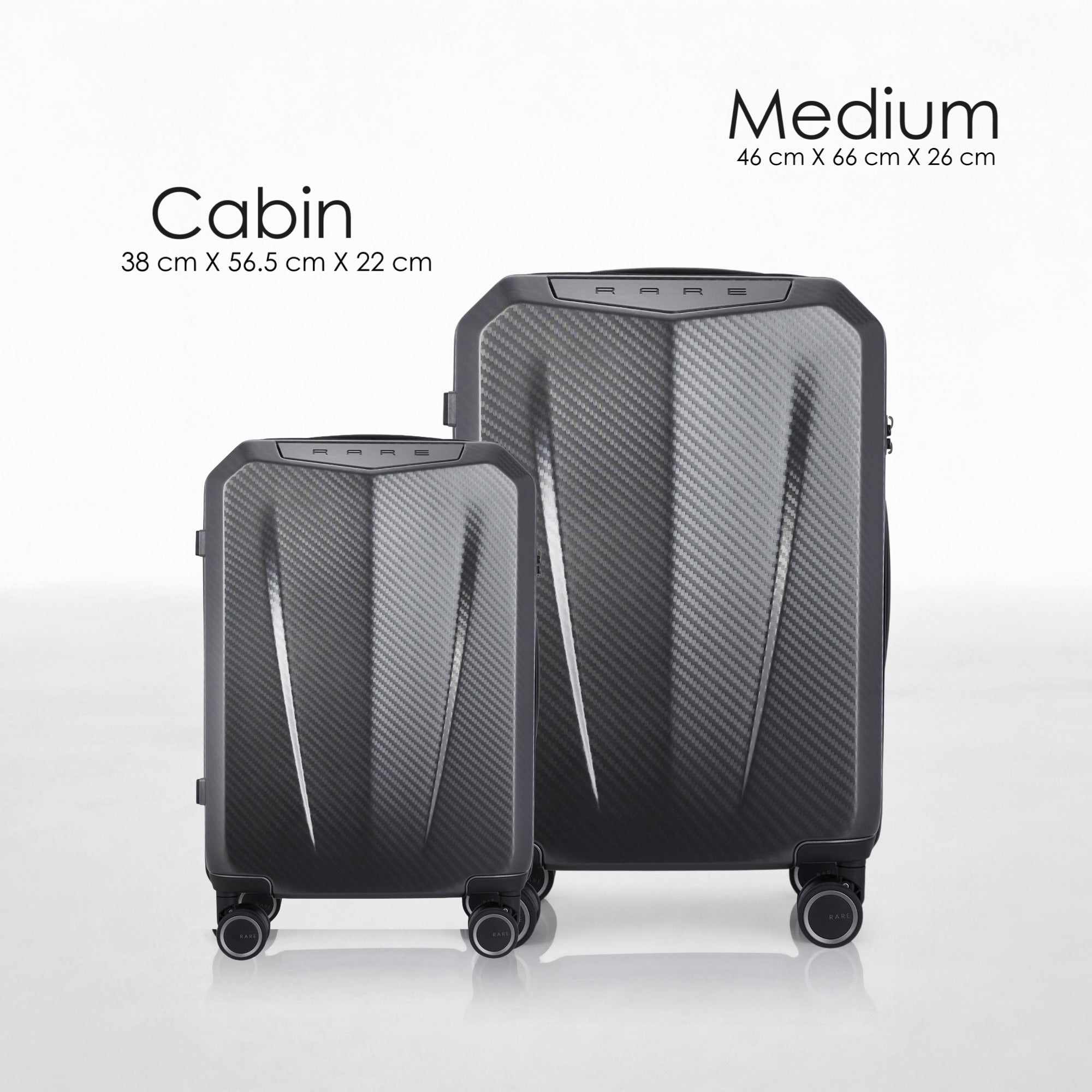 RARE RABBIT Gallardo Trolley – Hard Shell Polycarbonate Luggage