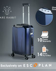 RARE RABBIT Tony Trolley – Hard Shell Polycarbonate Luggage