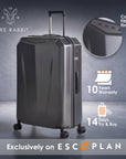 RARE RABBIT Tony Trolley – Hard Shell Polycarbonate Luggage