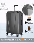 RARE RABBIT Gallardo Trolley – Hard Shell Polycarbonate Luggage