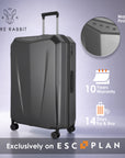 RARE RABBIT Tony Trolley – Hard Shell Polycarbonate Luggage