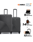 HRX by Hrithik Roshan Hard Body Set of 2 Luggage 8 Wheels - Glide