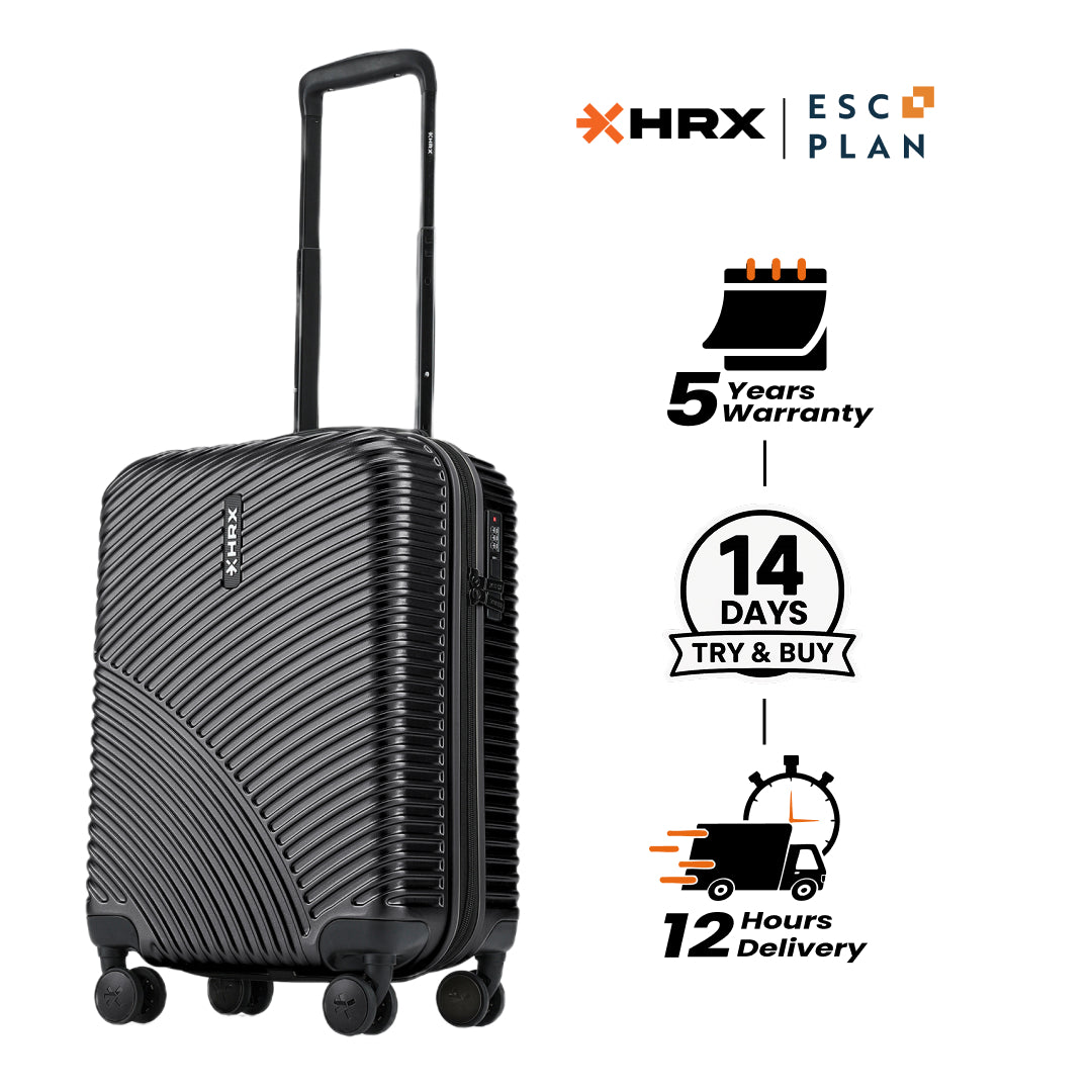 HRX by Hrithik Roshan Small Cabin Suitcase (56 cm) 8 Wheels - Glide