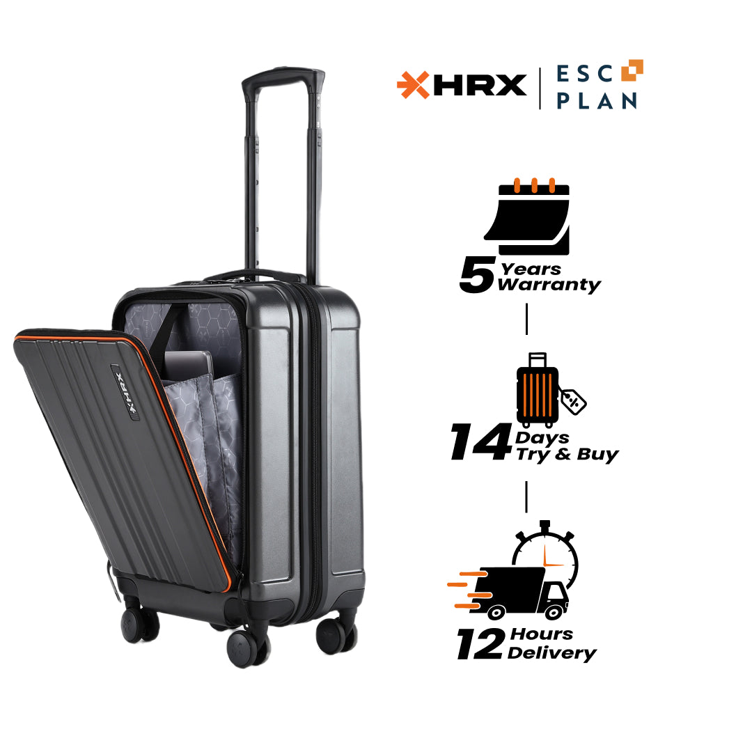 HRX Force Urban Trolley with Laptop Compartment