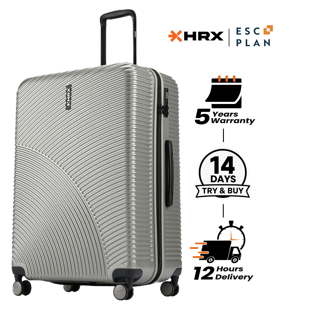HRX by Hrithik Roshan Large Check-in Suitcase (75 cm) 8 Wheels - Glide