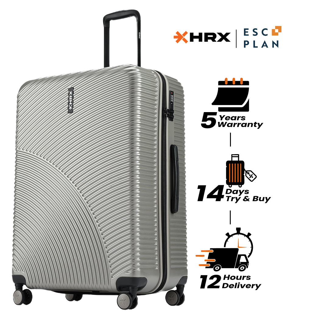 HRX by Hrithik Roshan Large Check-in Suitcase (75 cm) 8 Wheels - Glide