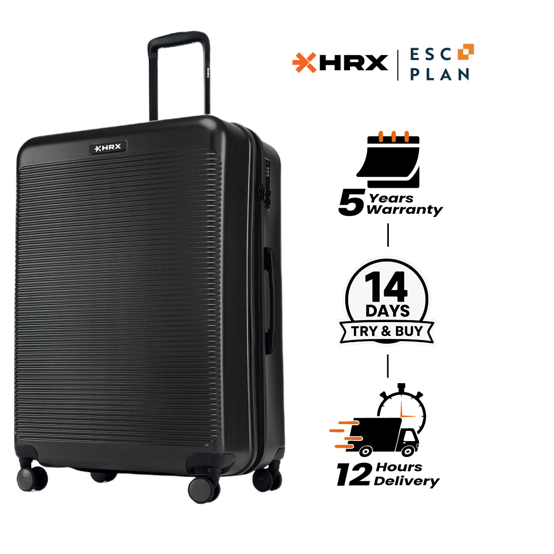 HRX by Hrithik Roshan  Large Check-in Suitcase (75 cm) 8 Wheels - Grit
